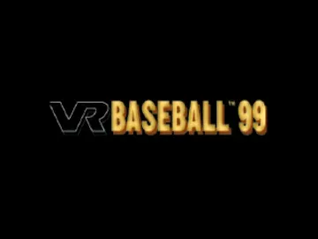 VR Baseball 99 (US) screen shot title